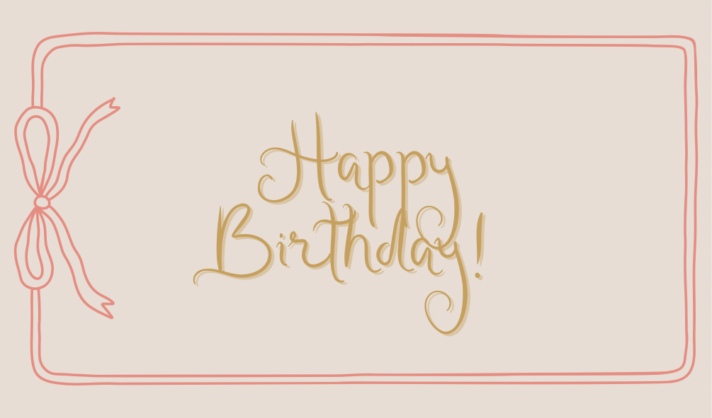 Lash Parlour Gift Card - Happy Birthday